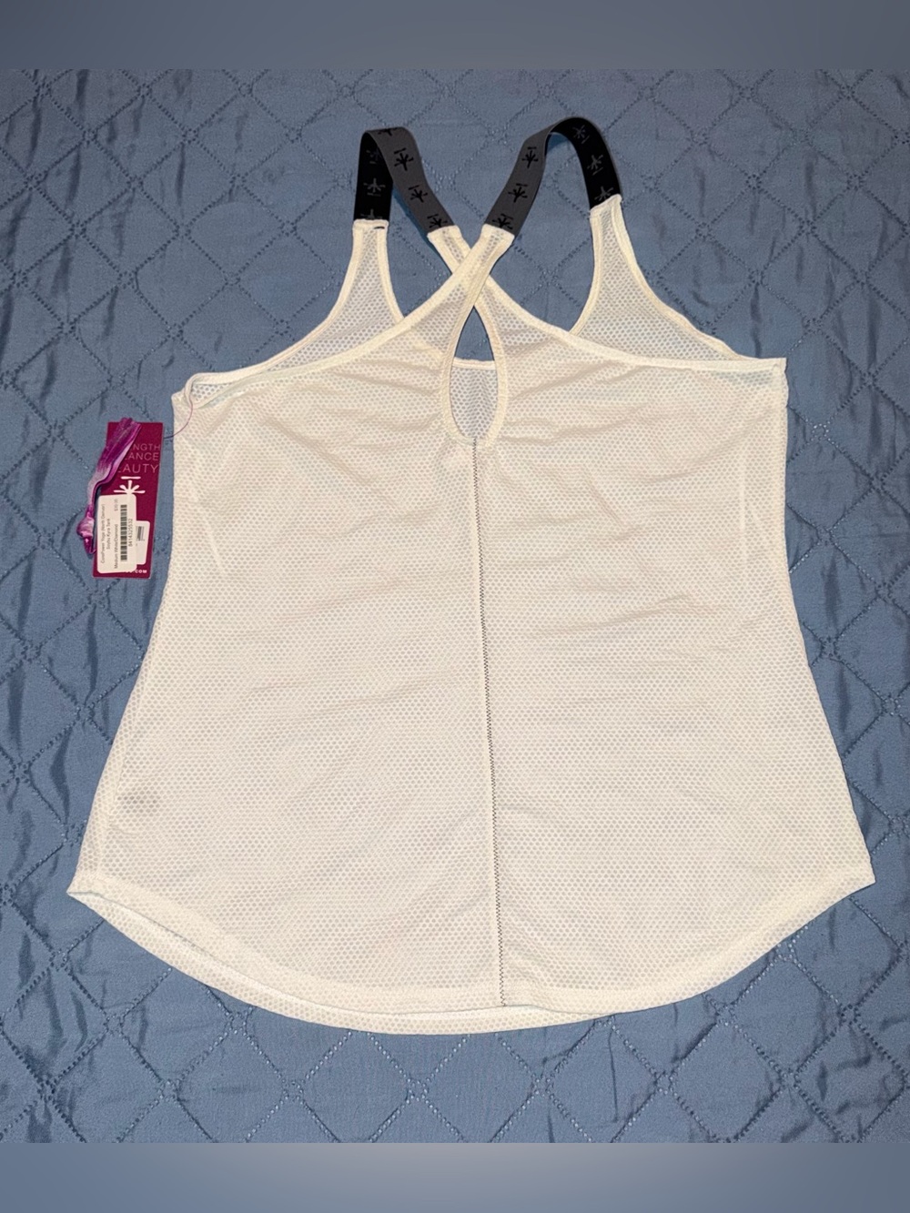 Soybu Kyra Tank Size-Medium White/Diamond - Picture 2 of 5